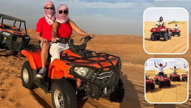 VIP Red Dune Buggy Extreme Ride Dubai Desert Adventure