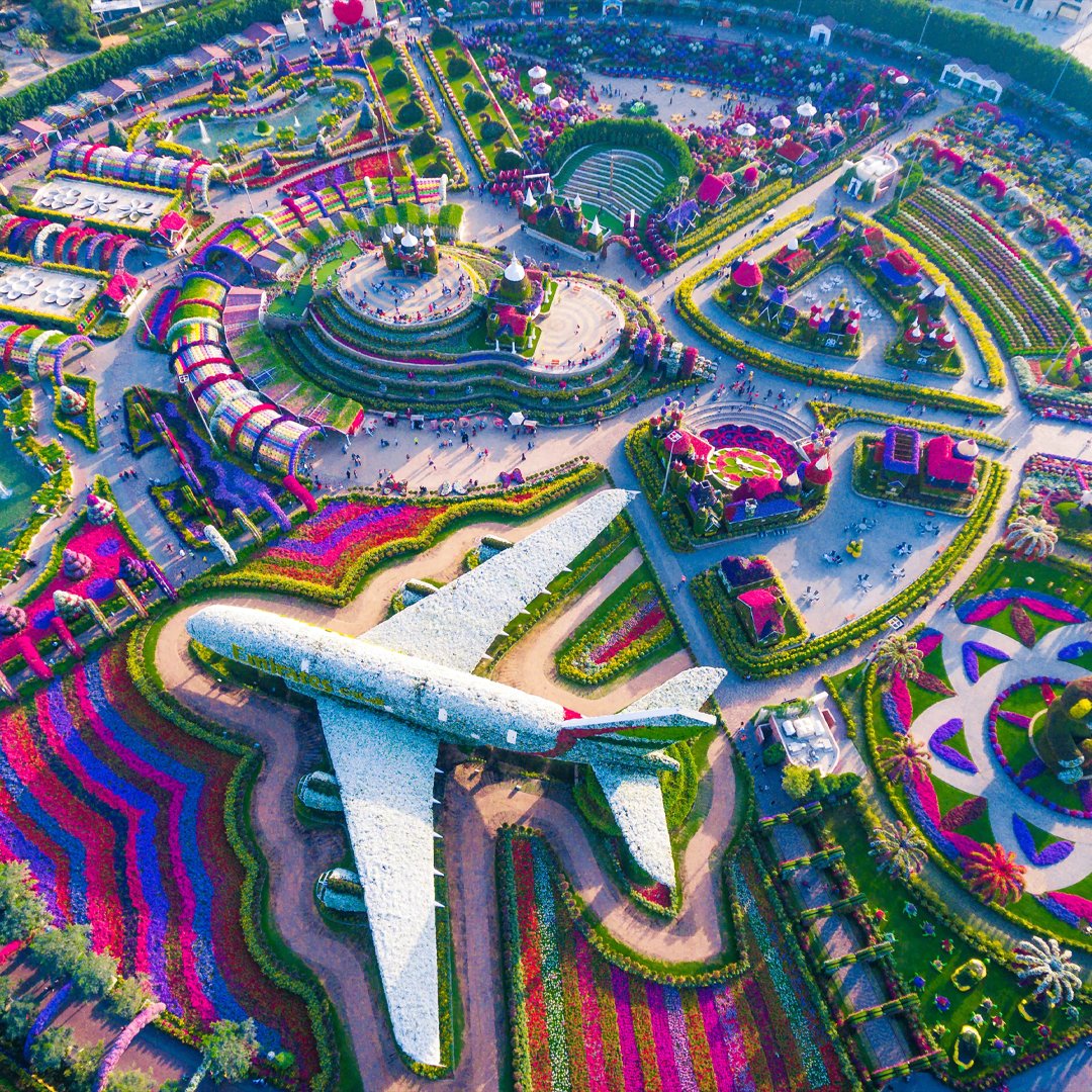 Dubai Magical Garden - 150 Million Flowers Display